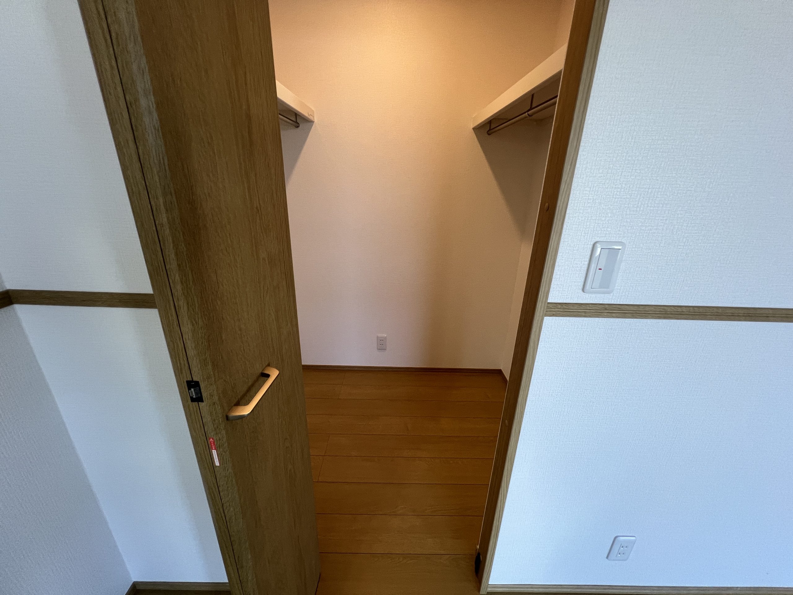 11.5帖の洋室にはウォークインクロゼット付き