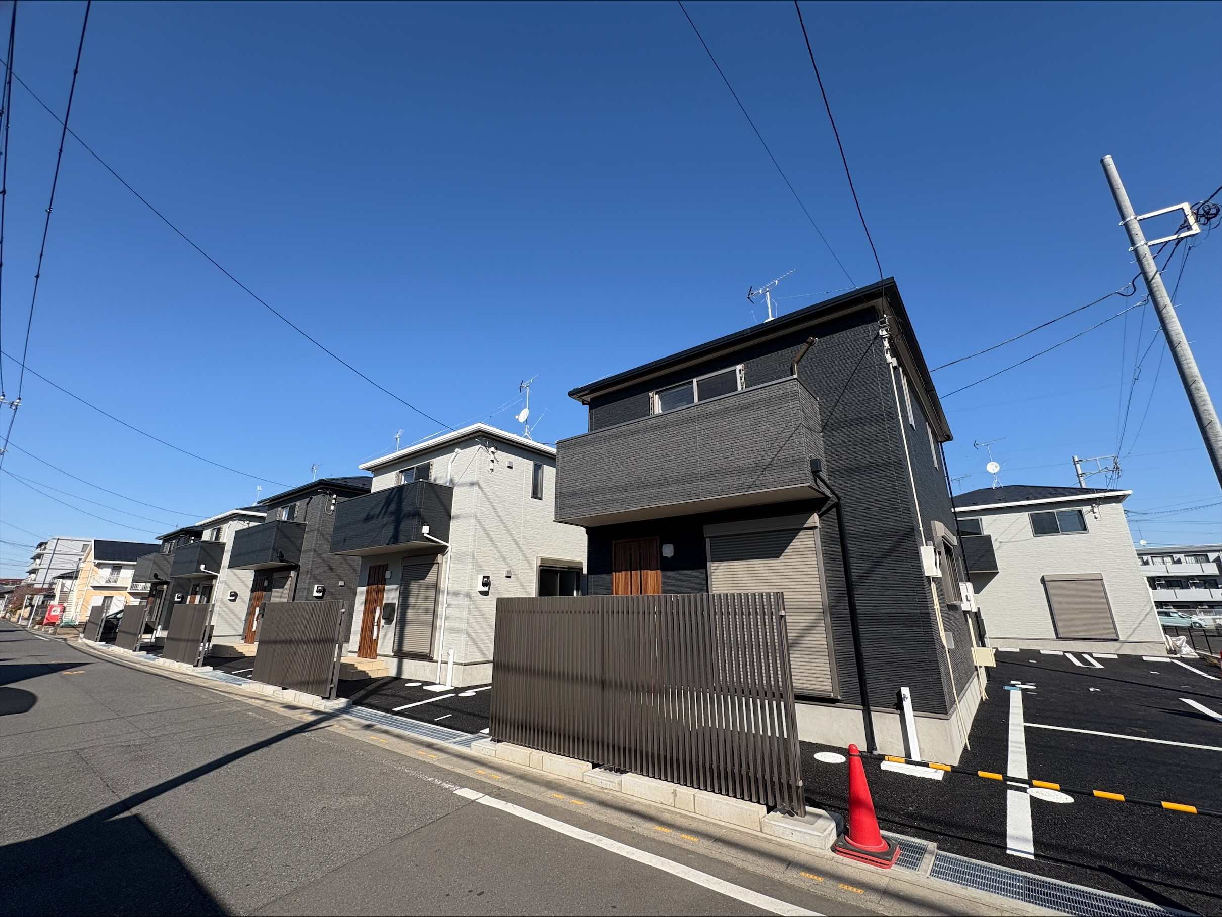 戸建型の賃貸住宅「ポラリス」の外観②