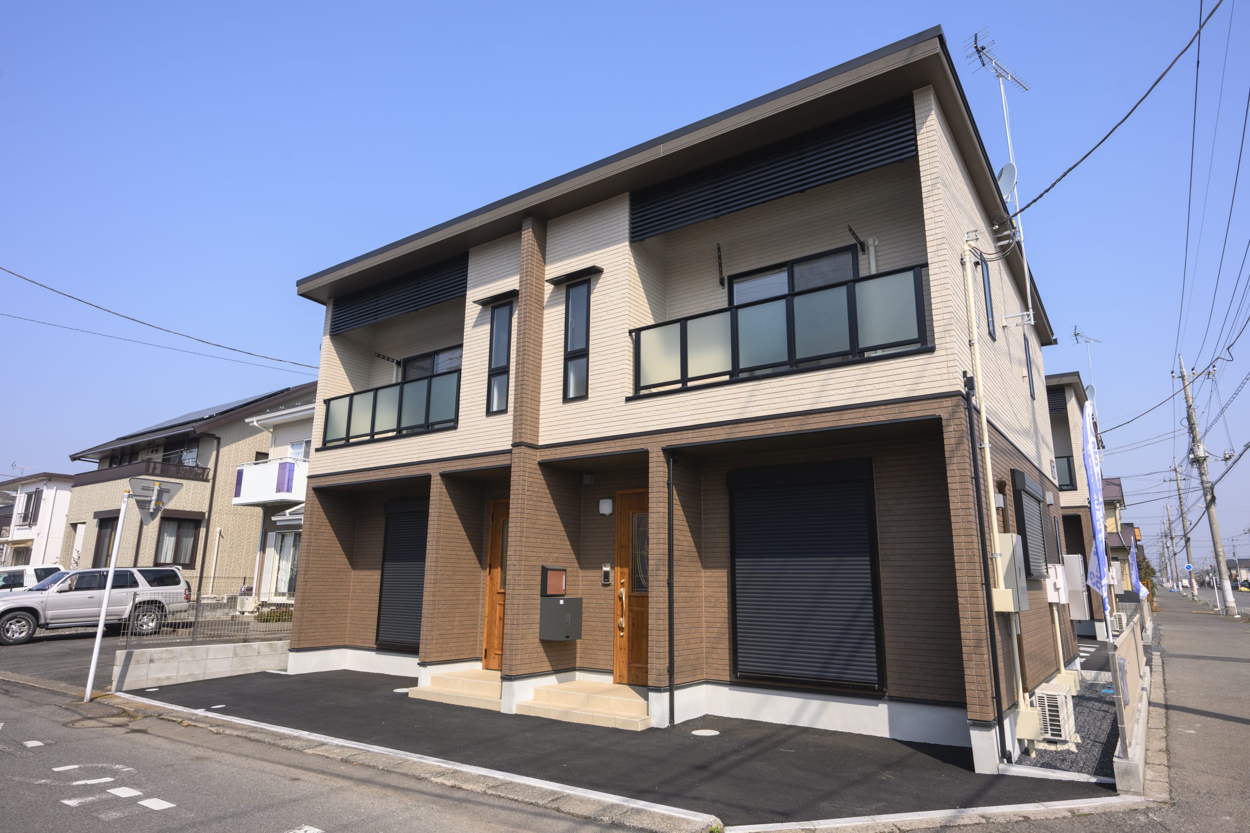 戸建メゾネットの「プルミエール」の外観②