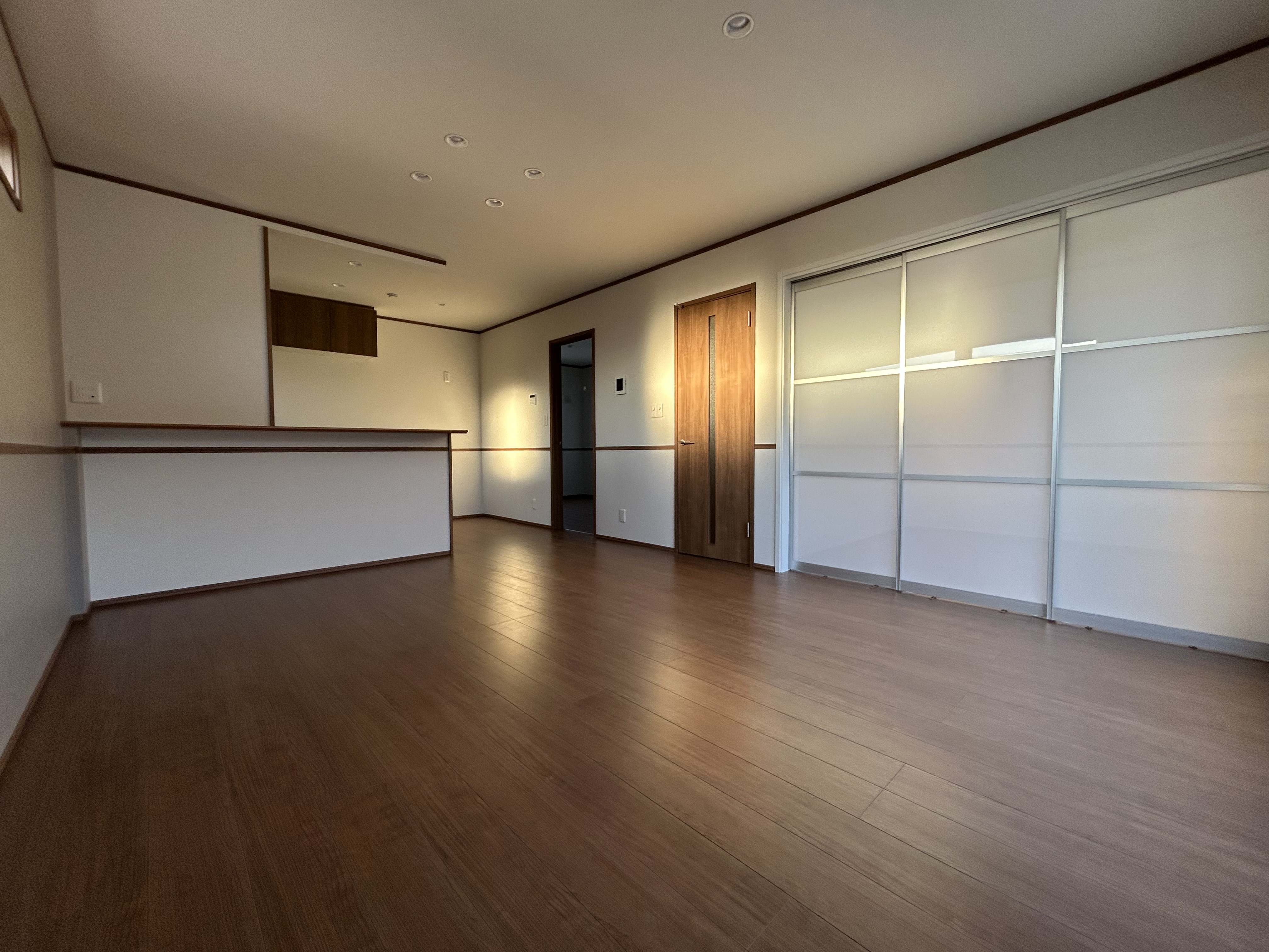 LDKは広々とした19帖