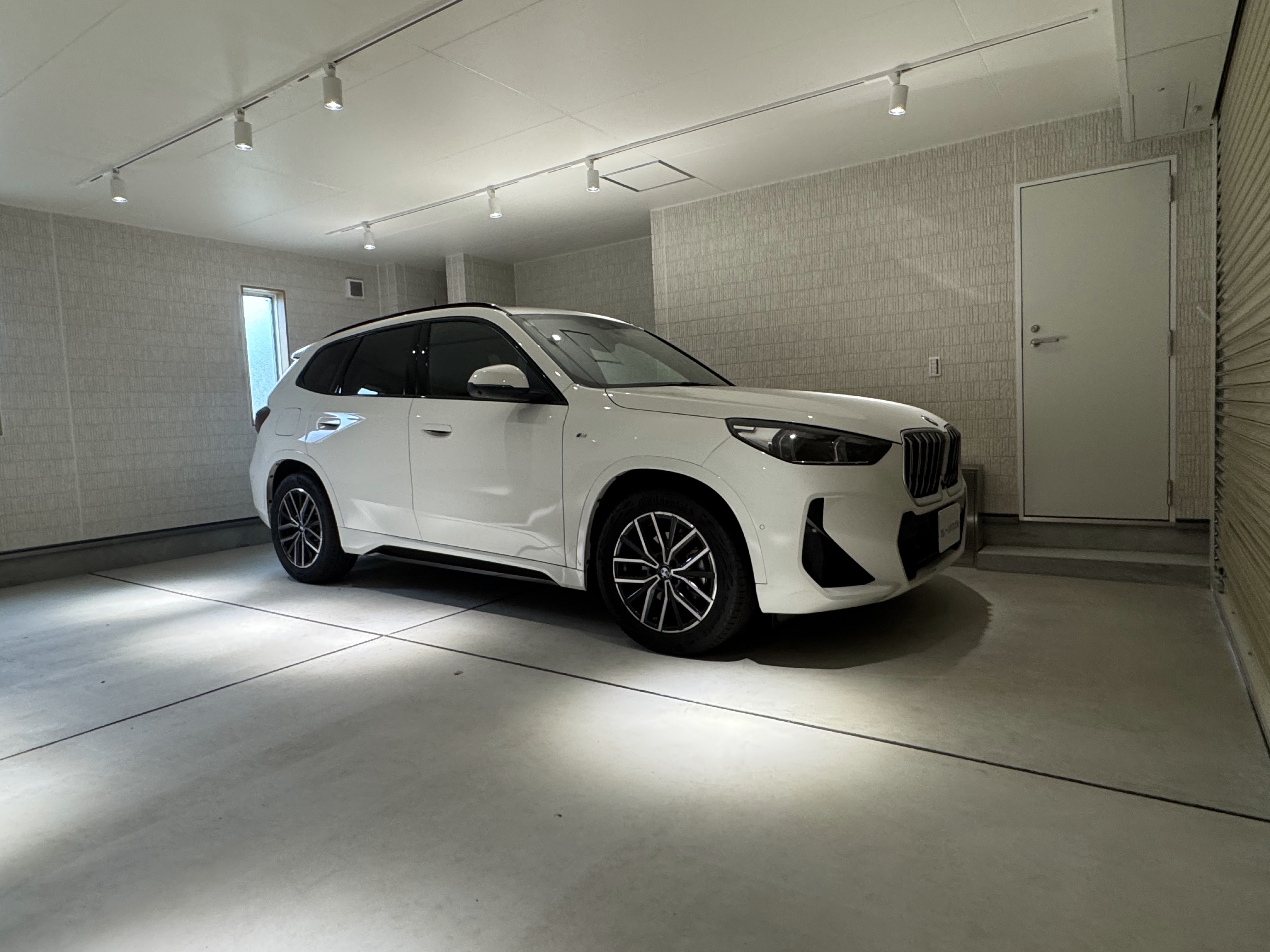 ガレージの奥行はゆとりの6.3ｍ
